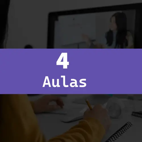 Pacote de 4 aulas